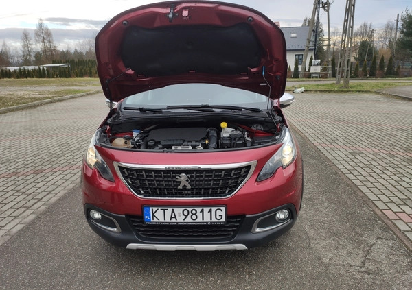 Peugeot 2008 cena 50900 przebieg: 29587, rok produkcji 2018 z Nowogrodziec małe 254